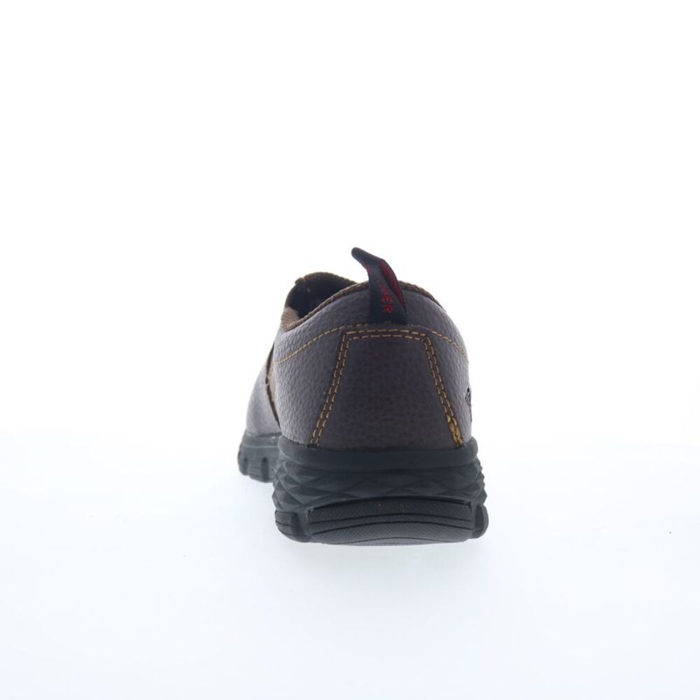Avenger Mens Flight Slip-On AT Brown Shoes (NWT) - Picture 6 of 7